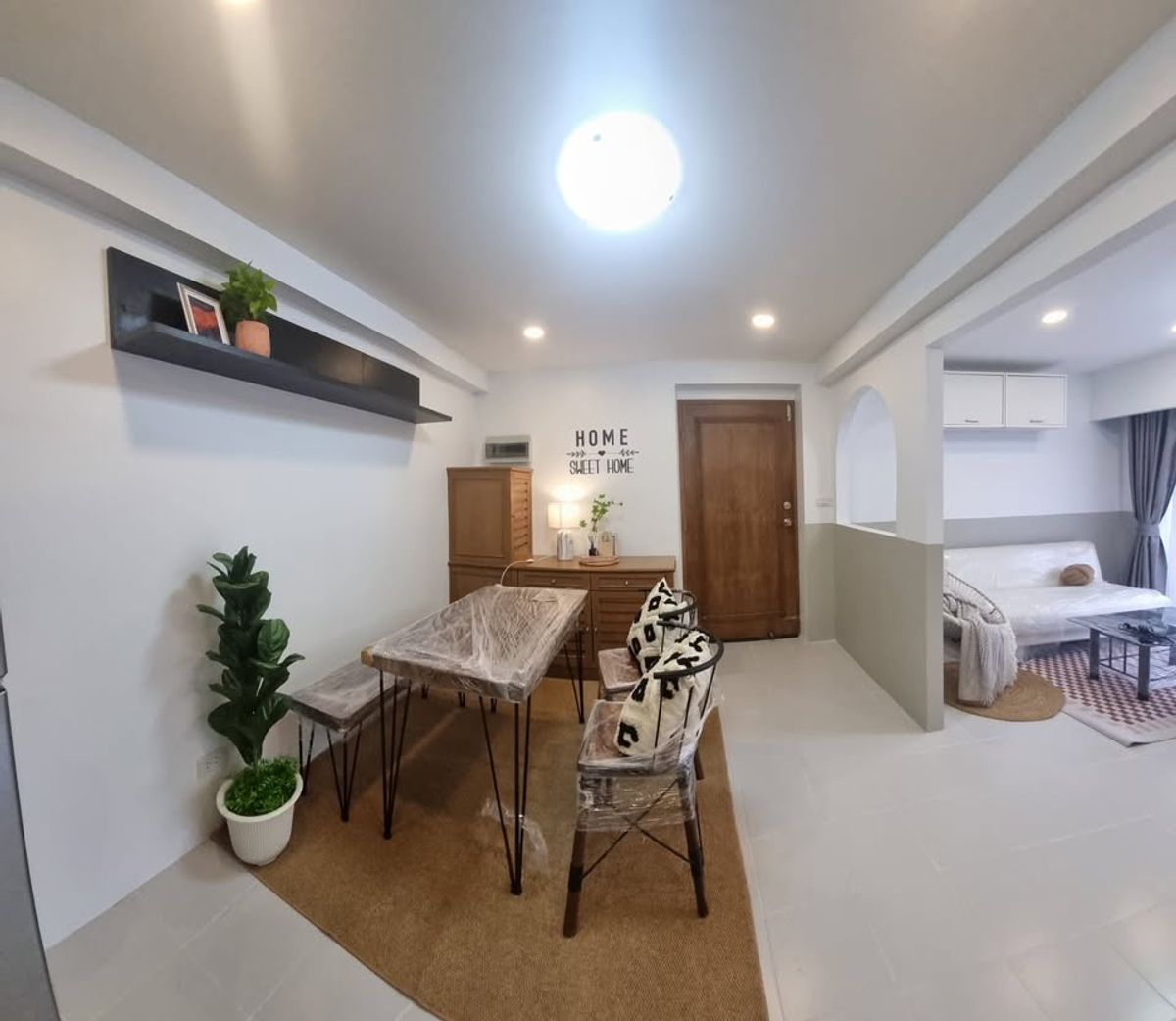 For RentCondoSathorn, Narathiwat : 2 bedroom condo for rent. Palm Pavillion 🔥 Near MRT Khlong Toei 🔥