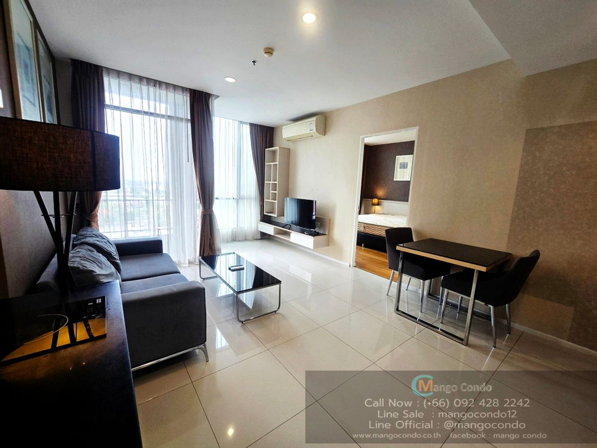 For RentCondoSukhumvit, Asoke, Thonglor : For rent Luxury condo Estella Ekkamai Sukhumvit 63 size 46.49sqm on 16 Flr 
