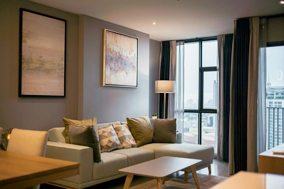 For SaleCondoSukhumvit, Asoke, Thonglor : Rhythm Ekkamai, 3 BR Available for Sale, Near BTS Ekkamai, Nice Open View