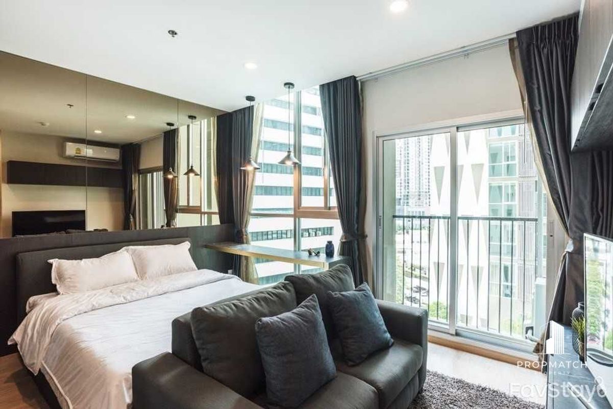 ให้เช่าคอนโดรัชดา ห้วยขวาง : ✨ Flash Deal ✨Noble Revolve Ratchada 2 (Studio1Bath22SQM.)พร้อมอยู่ !! เพียง 15,000 บาทต่อเดือน Tel.0981315848 @propmatch