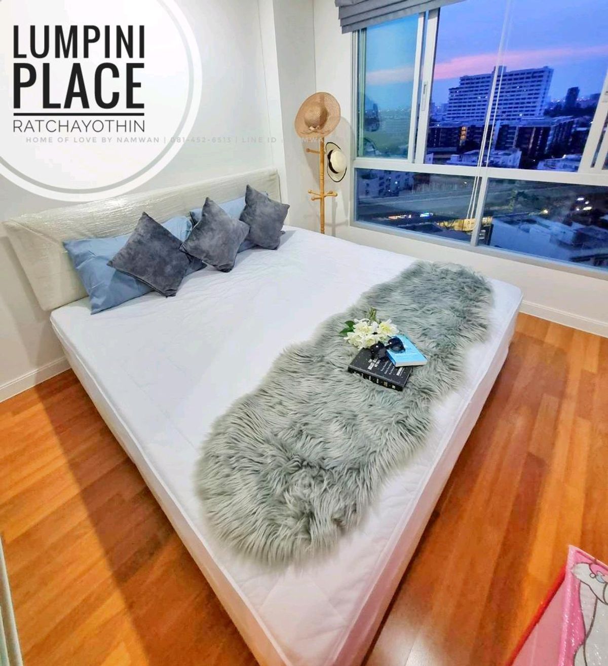 CondoKasetsart, Ratchayothin : ((Rental/selling cheap)) Lumpini Place Ratchayothin, BTS, pleasing price !! (PA12)