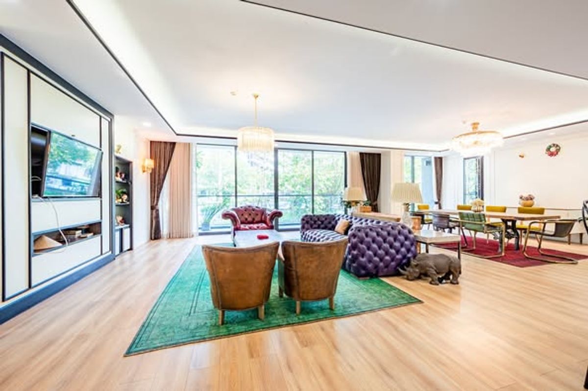 ให้เช่าคอนโดอ่อนนุช อุดมสุข : Park Court Sukhumvit 77, 3+1 ห้องนอน ตกแต่งครบ ย่านอ่อนนุช