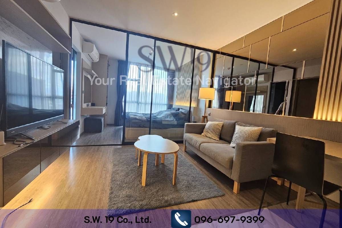 For RentCondoSukhumvit, Asoke, Thonglor : Rhythm Ekkamai 1 Bedroom 35 SQ.M. (Joy 0844540191)