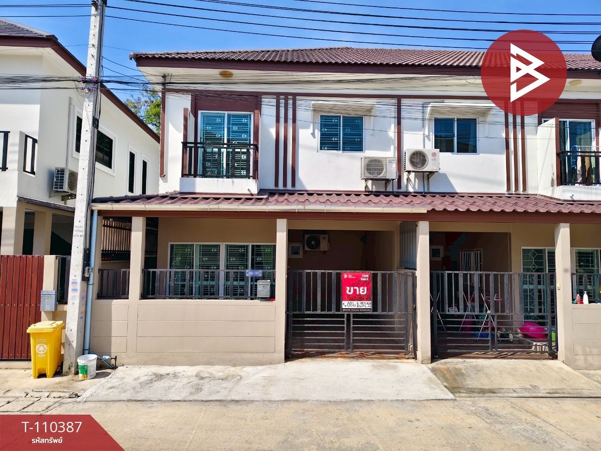 ขายทาวน์โฮมนครปฐม : ขายทาวน์เฮ้าส์ หมู่บ้านเพชรธานี สามพราน นครปฐม พร้อมเข้าอยู่