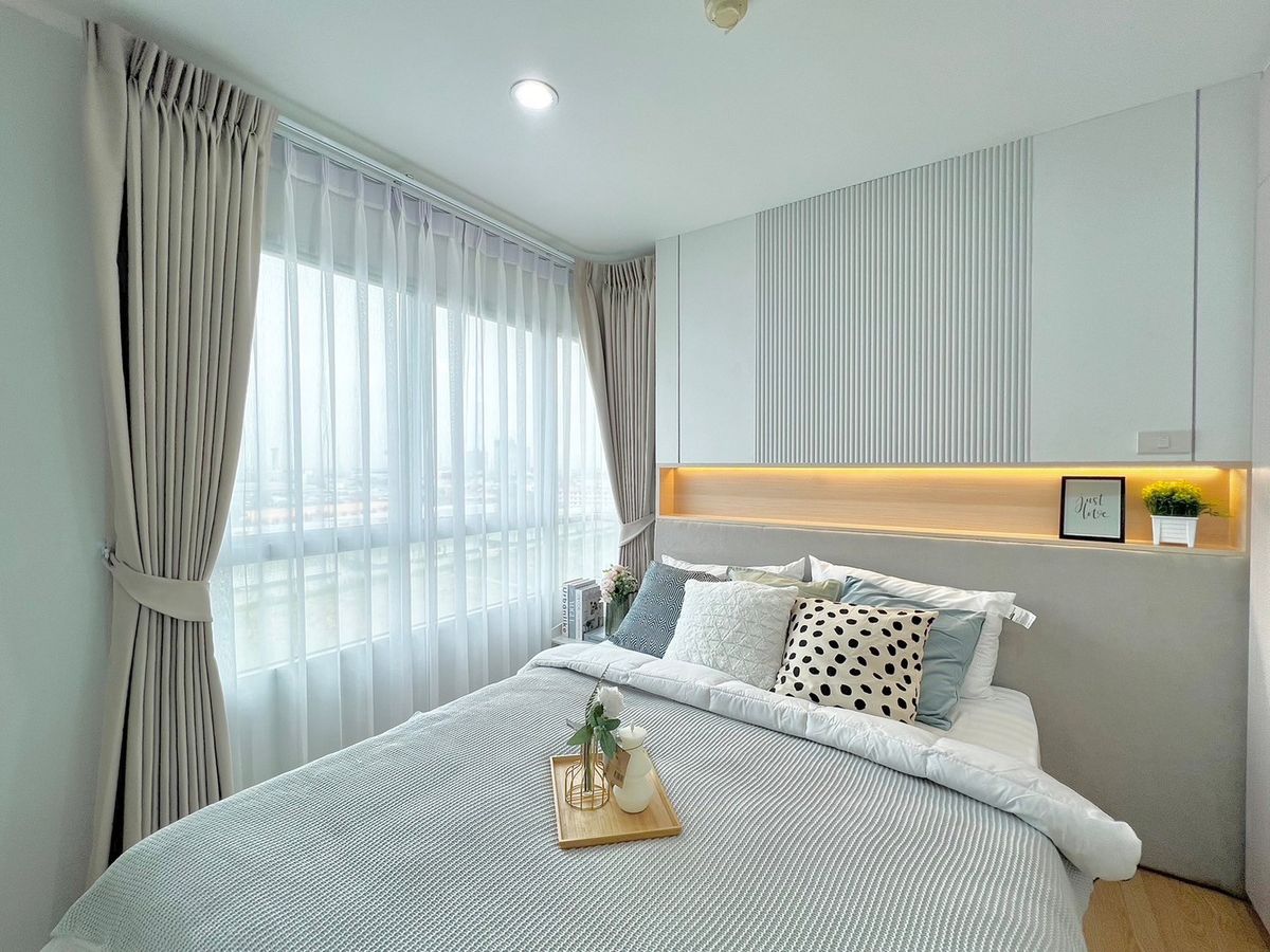 ขายคอนโดบางนา แบริ่ง ลาซาล : ห้องไซส์ 28 ตรม MINIMAL MUJI หายาก