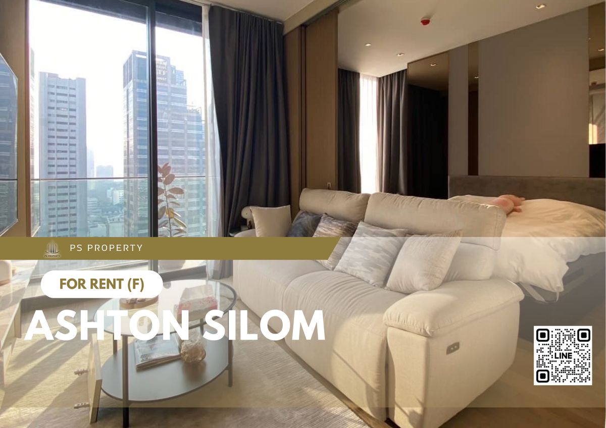 ให้เช่าคอนโดสีลม ศาลาแดง บางรัก : ให้เช่า 📍 Ashton Silom 📍 เฟอร์นิเจอร์ และ เครื่องใช้ไฟฟ้าครบ ใกล้ BTS ช่องนนทรี