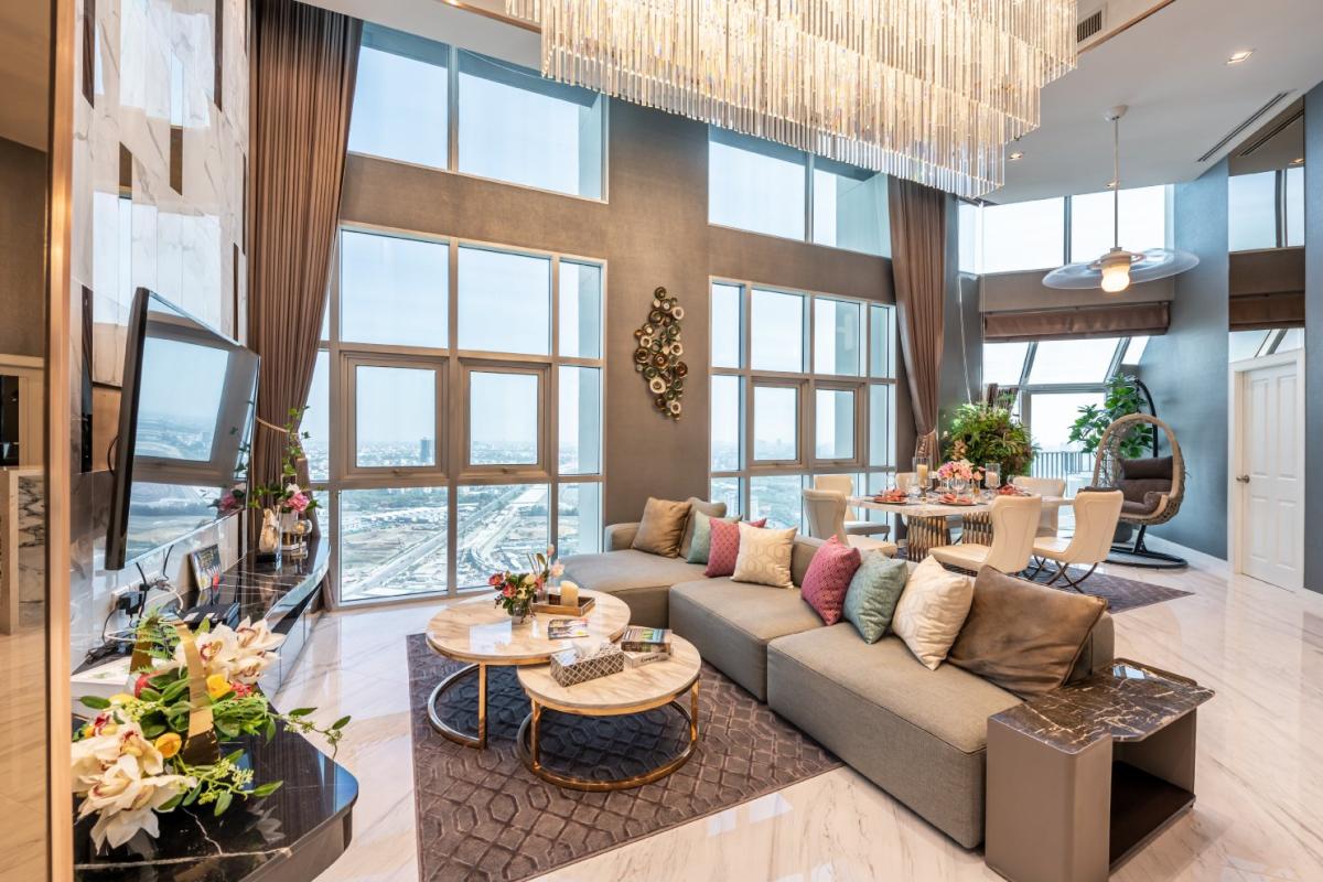 For SaleCondoRama9, Petchburi, RCA : 03/04/2026, Luxurious lifestyle in the heart of Rama 9
2-bedroom condo, size 178 sq.m. with a stunning city view! 0642748883