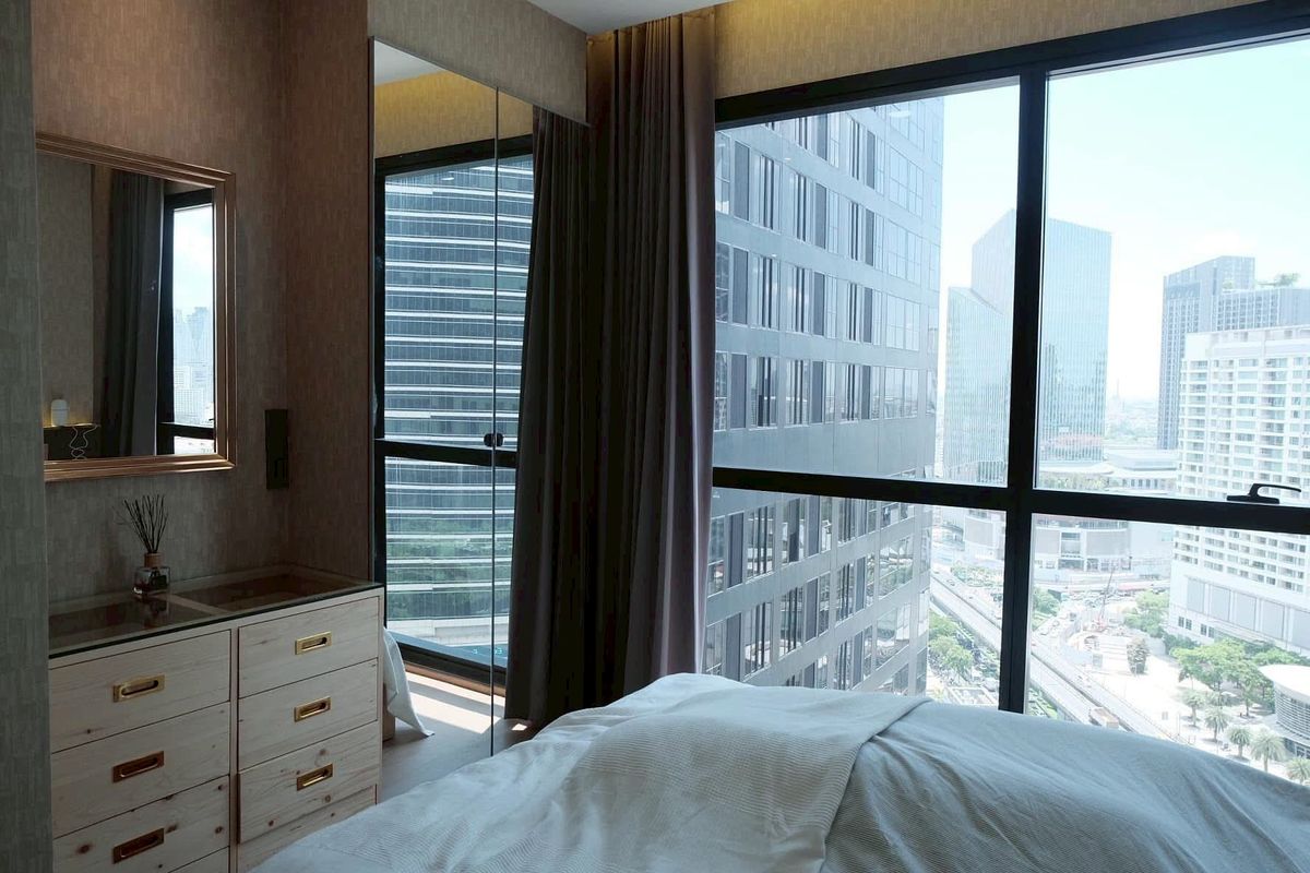 For RentCondoSiam Paragon ,Chulalongkorn,Samyan : 💎 Rent Ashton Chula -Silom | Fully decorated room 🛋️ near MRT & Amp; Chula 🚇 Convenient transportation 🏙️ good price 💰✨