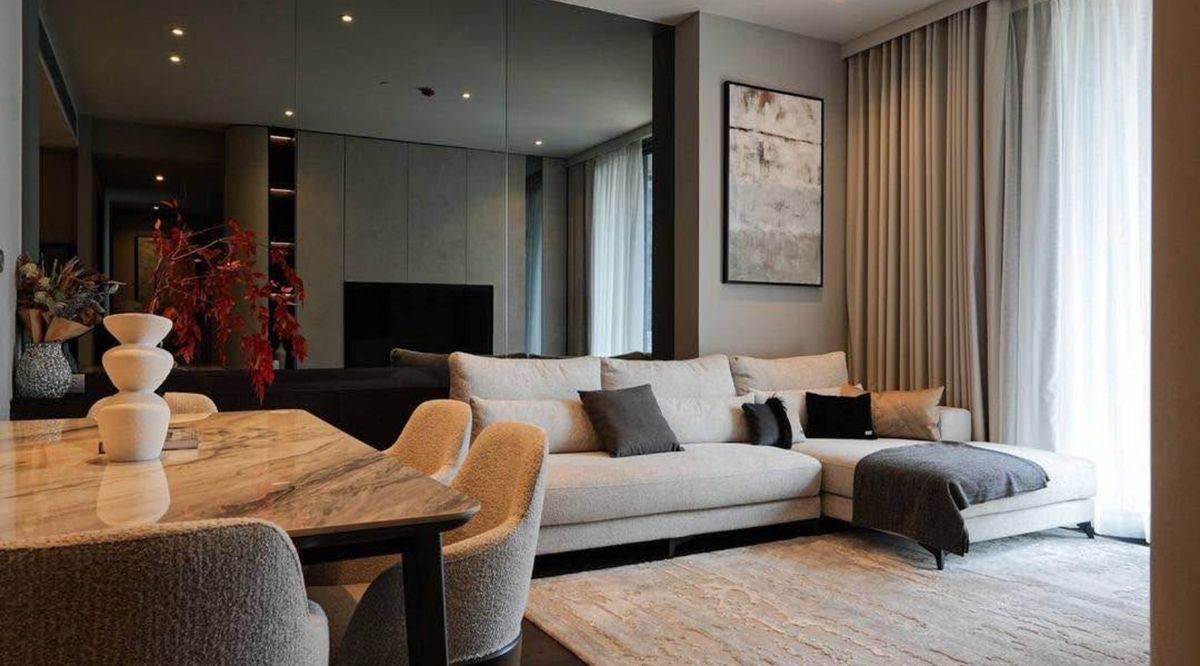 คอนโดสุขุมวิท อโศก ทองหล่อ : ● Rare Unit ● ชั้น 15++ 114.66 ตร.ม. | 3 ห้องนอน 3 ห้องน้ำ ตกแต่งครบ | ใกล้ BTS ทองหล่อ 1 นาที, เมเจอร์ ซีนีเพล็กซ์ สุขุมวิท 2 นาที