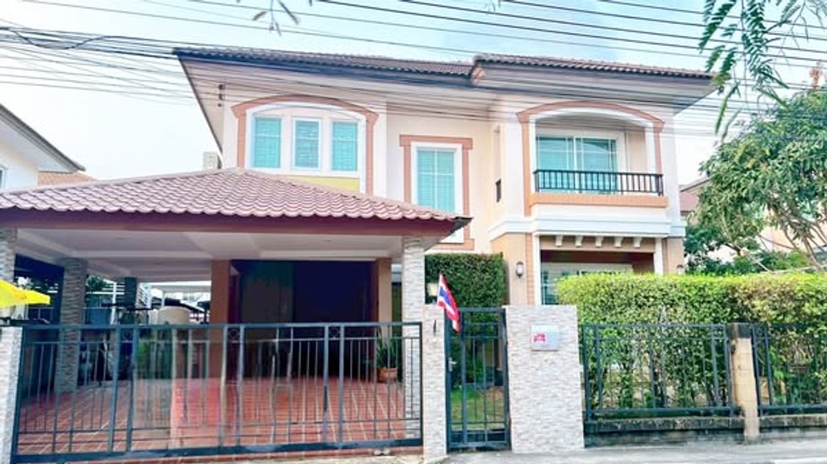 ขายบ้านสมุทรปราการ สำโรง :  ขาย / ให้เช่า บ้านเดี่ยวภัสสร 25 บางนา เนื้อที่ 52 ตร.ว. 3 ห้องนอน | 2 ห้องน้ำ | 2 ที่จอดรถ