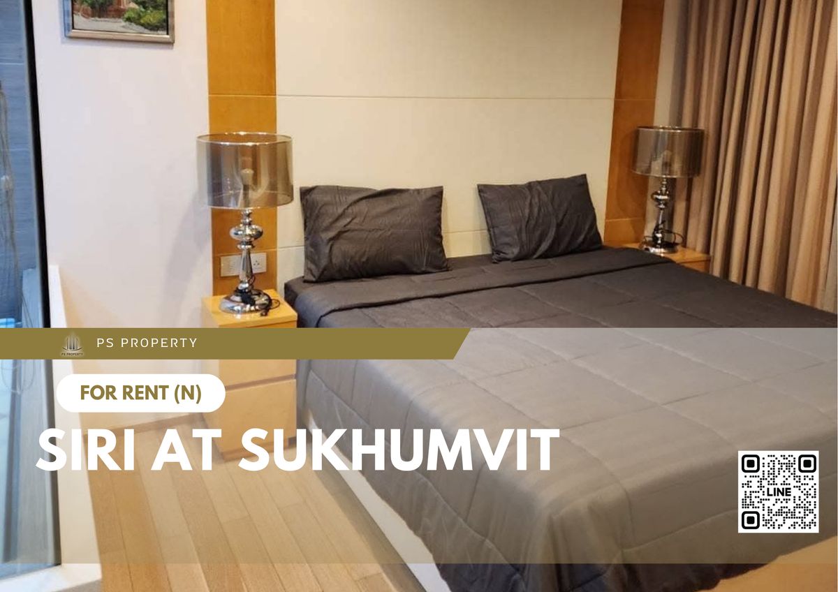 For RentCondoSukhumvit, Asoke, Thonglor : For rent 📍 Siri at Sukhumvit 📍 2 bedrooms, 2 bathrooms, fully furnished and equipped with appliances