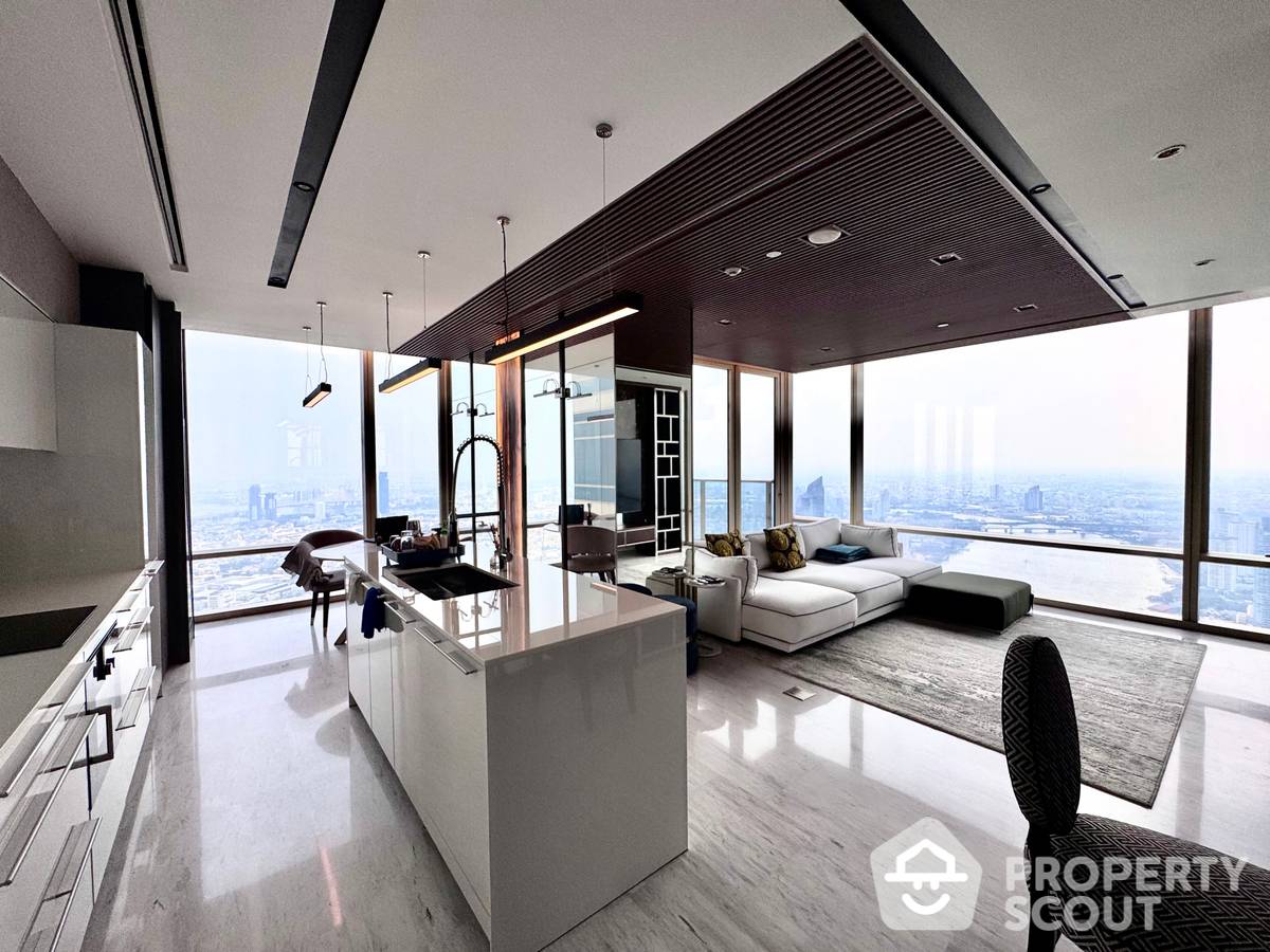 For RentCondoSathorn, Narathiwat : 2-BR Condo at Four Seasons Private Residences Bangkok near BTS Saphan Taksin