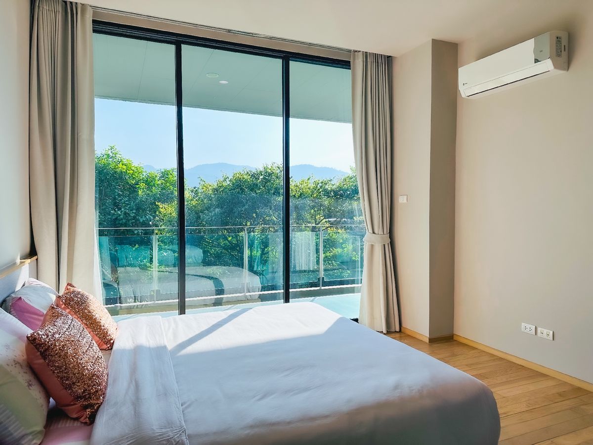 For SaleCondoPak Chong KhaoYai : Luxurious condo for sale in Khao Yai | corner room 84 sq.m. next to the pool | Khao Yai, full -sized corner room, close to the swimming pool, complete with a restaurant, cafes and tourist attractions.