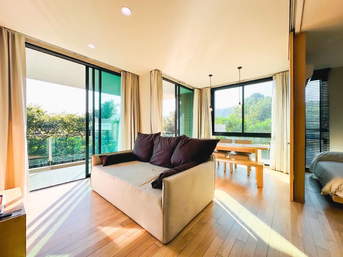 For SaleCondoPak Chong KhaoYai : Luxurious condo for sale in Khao Yai | corner room 84 sq.m. next to the pool | Khao Yai, full -sized corner room, close to the swimming pool, complete with a restaurant, cafes and tourist attractions.