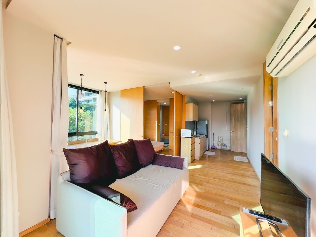 For SaleCondoPak Chong KhaoYai : Luxurious condo for sale in Khao Yai | corner room 84 sq.m. next to the pool | Khao Yai, full -sized corner room, close to the swimming pool, complete with a restaurant, cafes and tourist attractions.