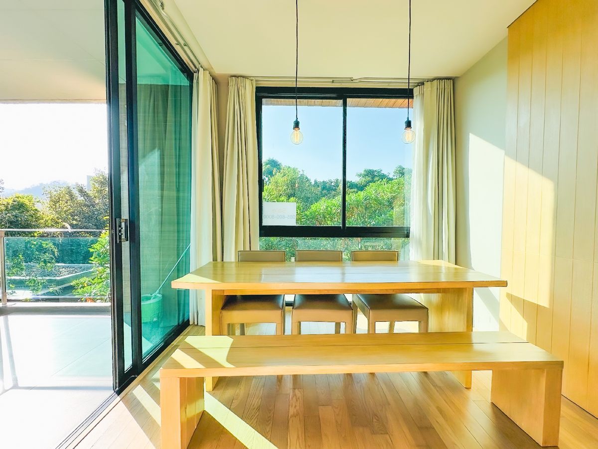 For SaleCondoPak Chong KhaoYai : Luxurious condo for sale in Khao Yai | corner room 84 sq.m. next to the pool | Khao Yai, full -sized corner room, close to the swimming pool, complete with a restaurant, cafes and tourist attractions.