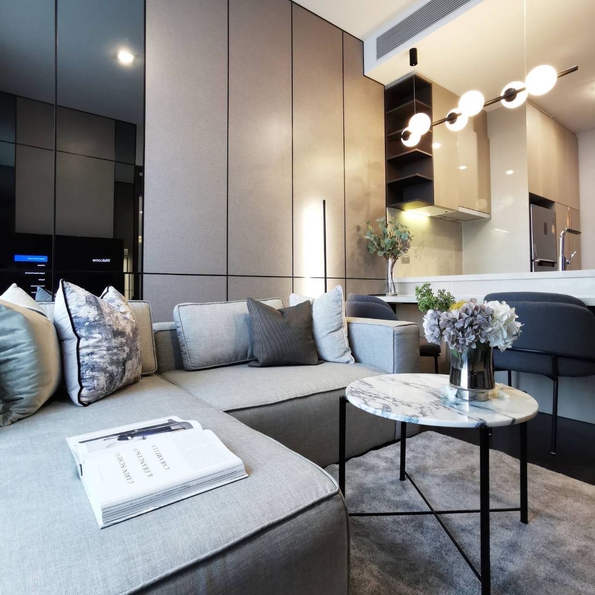 For RentCondoSukhumvit, Asoke, Thonglor : 📢👇Only minor damage , has been structurally inspected by an engineer and result shows that it is safe, only few steps to BTS, surrounding with many popular restaurants and coffee shops , unblocked view, big balcony, fully furnished, ready to move in