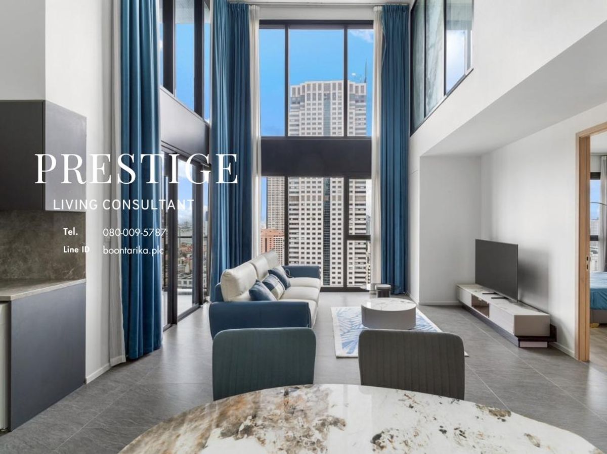 ให้เช่าคอนโดสีลม ศาลาแดง บางรัก : 📌For RENT เช่า | The Lofts Silom - 2BR Duplex (109 sqm) 90,000 THB