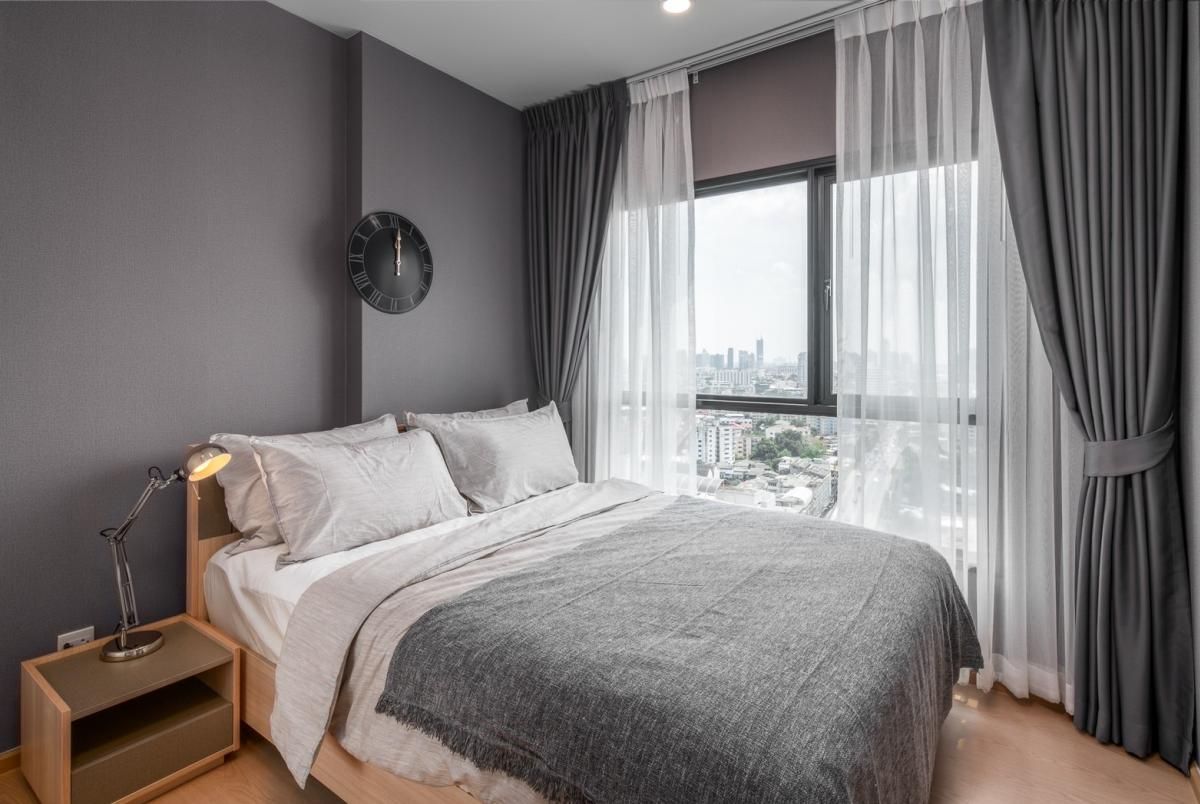For RentCondoRama9, Petchburi, RCA : Condo for rent, The Tree Sukhumvit 71-Ekkamai [The Tree Sukhumvit 71-Ekamai]. Beautiful room, good price, convenient to travel, fully furnished. Ready to move in immediately Can make an appointment to see the room  