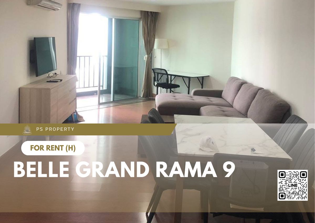 ให้เช่าคอนโดพระราม 9 เพชรบุรีตัดใหม่ RCA : ให้เช่า 📍 Belle Grand Rama 9 📍 3 ห้องนอน 3 ห้องน้ำ เฟอร์นิเจอร์ และ เครื่องใช้ไฟฟ้าครบ ใกล้ MRT พระราม 9