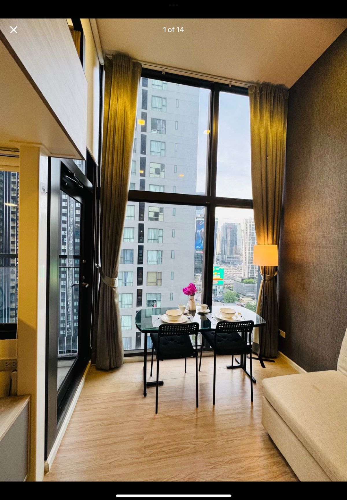 ให้เช่าคอนโดพระราม 9 เพชรบุรีตัดใหม่ RCA : ✅ให้เช่า! คอนโด Duplex 2 ชั้น Chewathai Residence Asoke ใกล้ MRT พระราม 9 แค่ 300 ม.