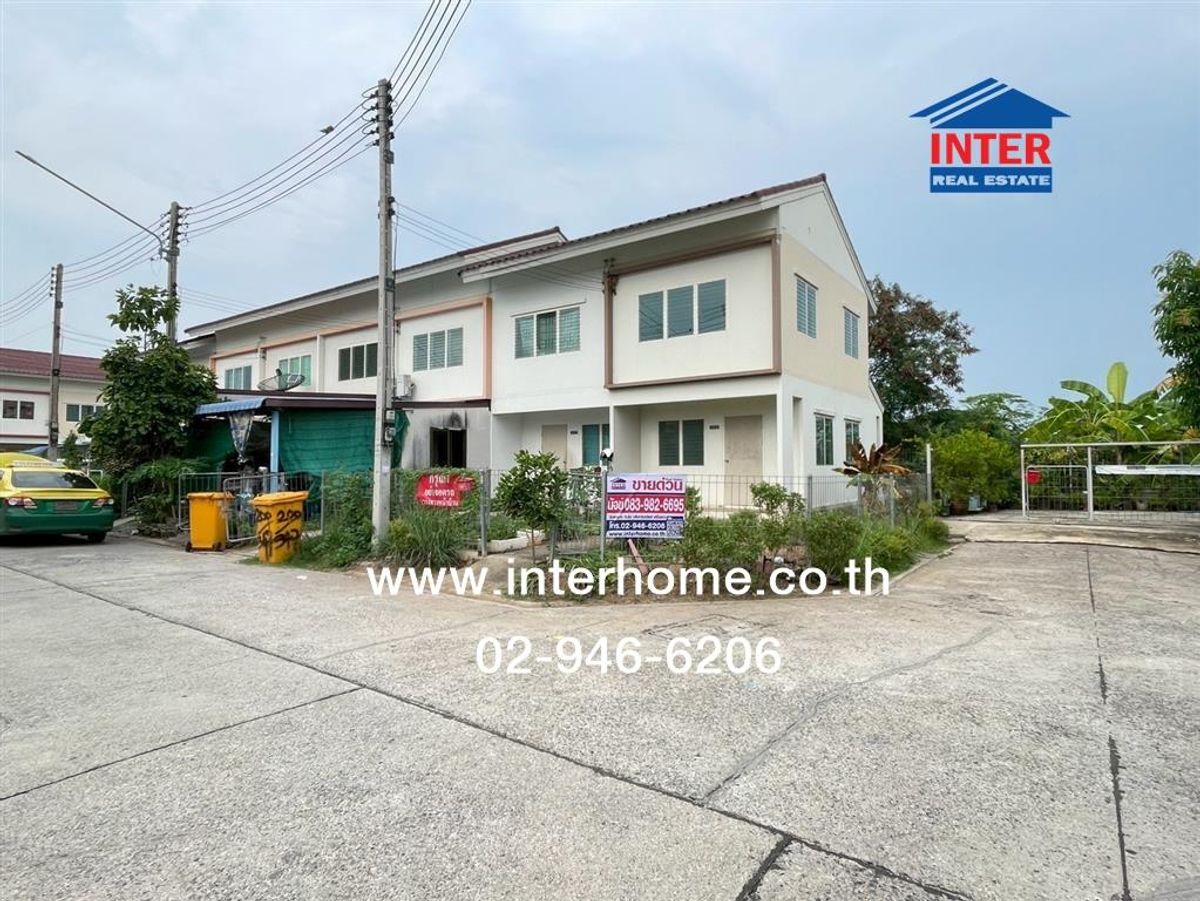 ขายทาวน์โฮมปทุมธานี รังสิต ธรรมศาสตร์ : ทาวน์เฮ้าส์ 2 ชั้น 24.4 ตร.ว. หมู่บ้านเอื้ออาทร รังสิตคลอง10/1 ใกล้โรงเรียนสารสาสน์วิเทศ ธัญบุรี คลอง10 ถนนรังสิต-นครนายก ธัญบุรี ปทุมธานี