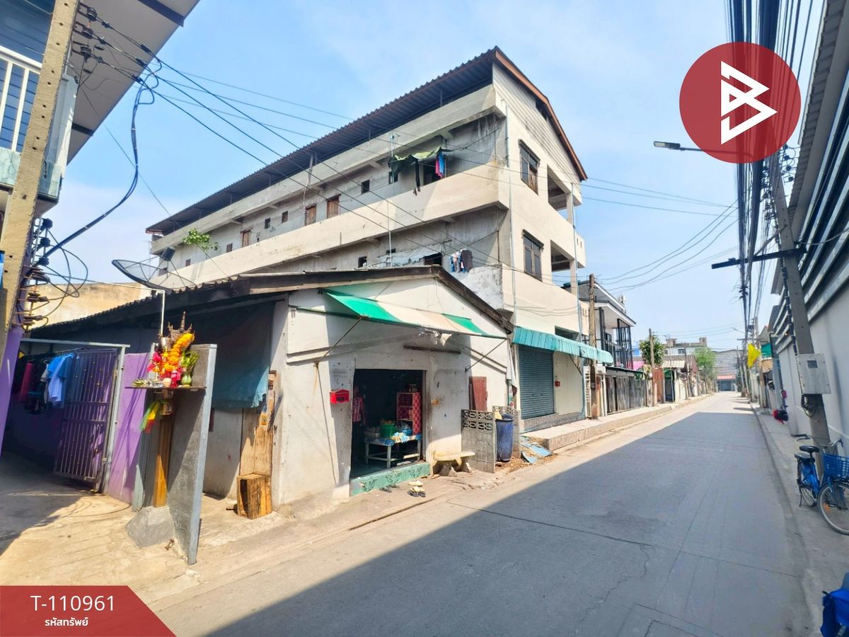 ขายมหาชัย สมุทรสาคร : ขายอพาร์ทเม้นท์ 3 ชั้น ซ.เศรษฐกิจ2 เนื้อที่ 53.2 ตร.วา กระทุ่มแบน สมุทรสาคร
