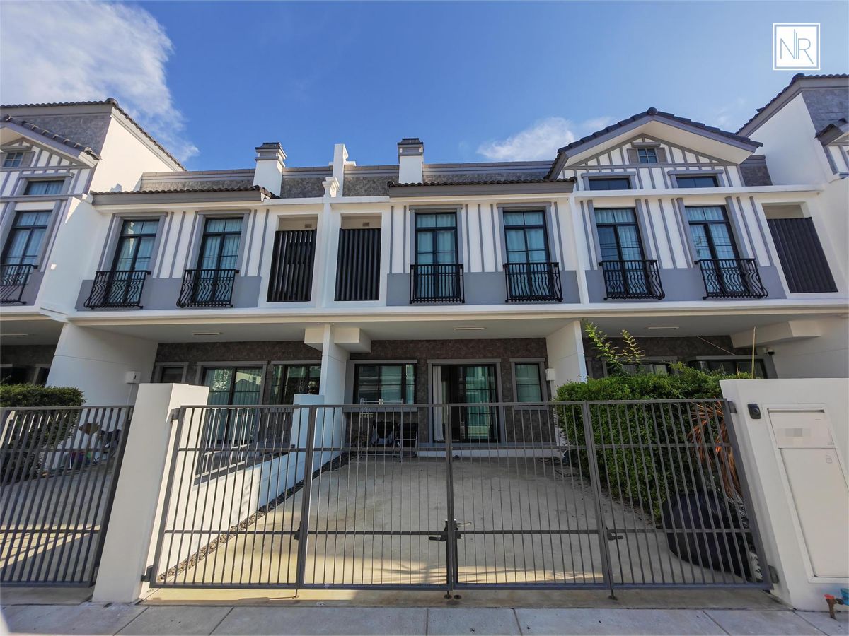 ให้เช่าทาวน์โฮมบางนา แบริ่ง ลาซาล : For Rent - Villaggio 3 Srinakarin - Bangna 45k/month