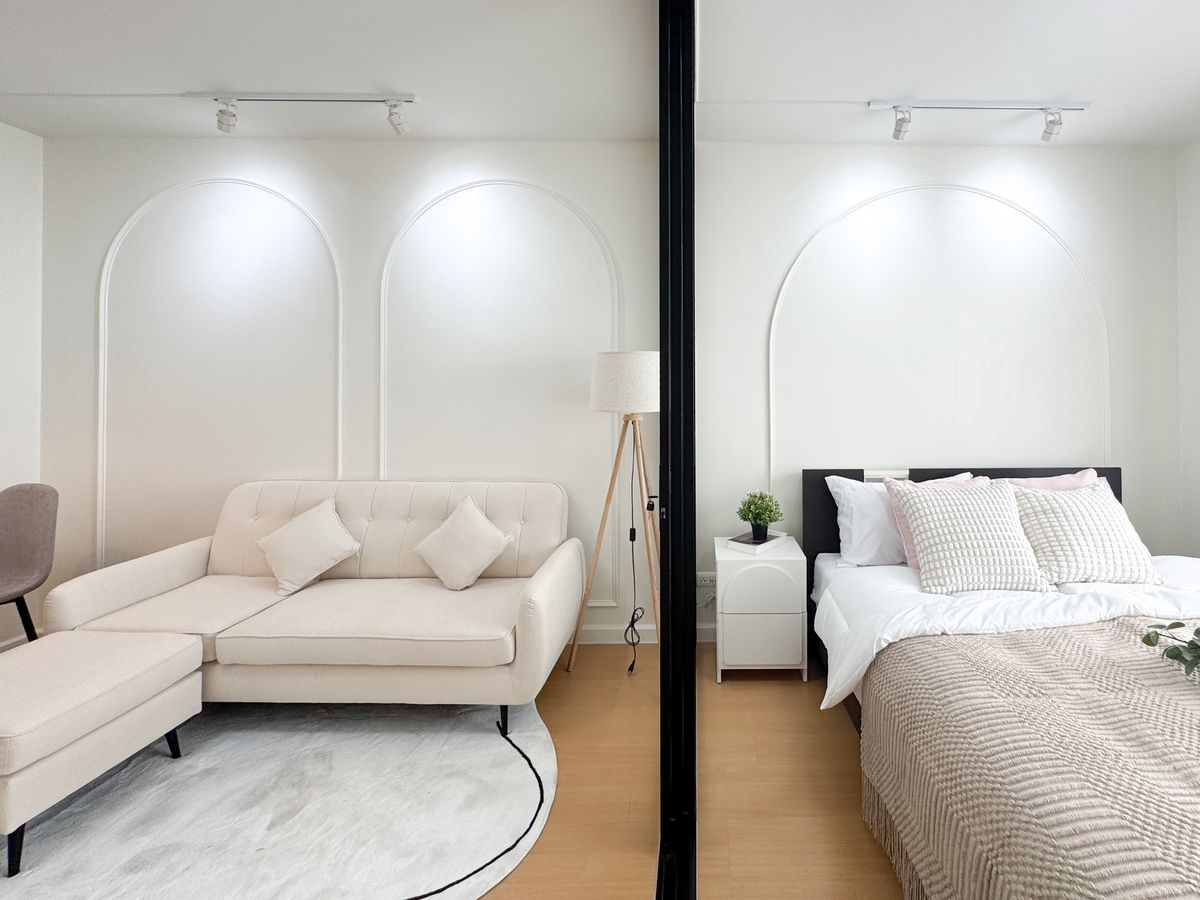 ขายคอนโดเสรีไทย-นิด้า : ขายคอนโด 624 Condolette ลาดพร้าว ห้องสวย พร้อมเฟอร์นิเจอร์ใหม่หมด