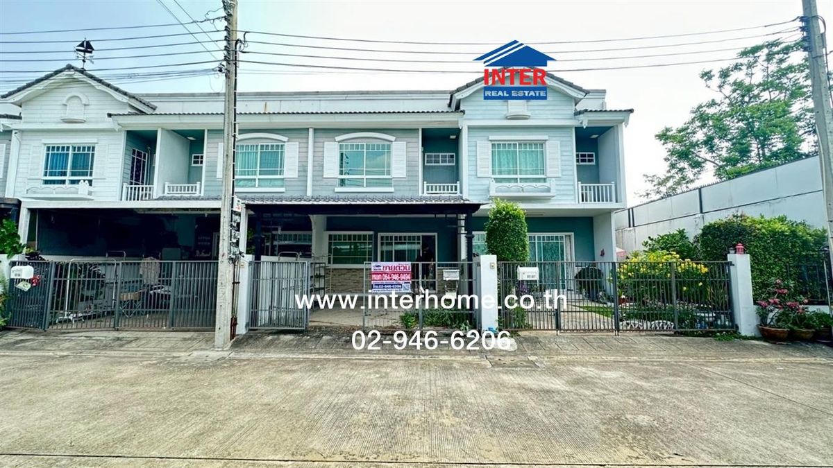 ขายทาวน์โฮมนนทบุรี บางใหญ่ บางบัวทอง : ทาวน์เฮ้าส์ 2 ชั้น 18.1 ตร.ว. หมู่บ้านอินดี้บางใหญ่ ถนนกาญจนาภิเษก ถนนแก้วอินทร์ บางใหญ่ นนทบุรี