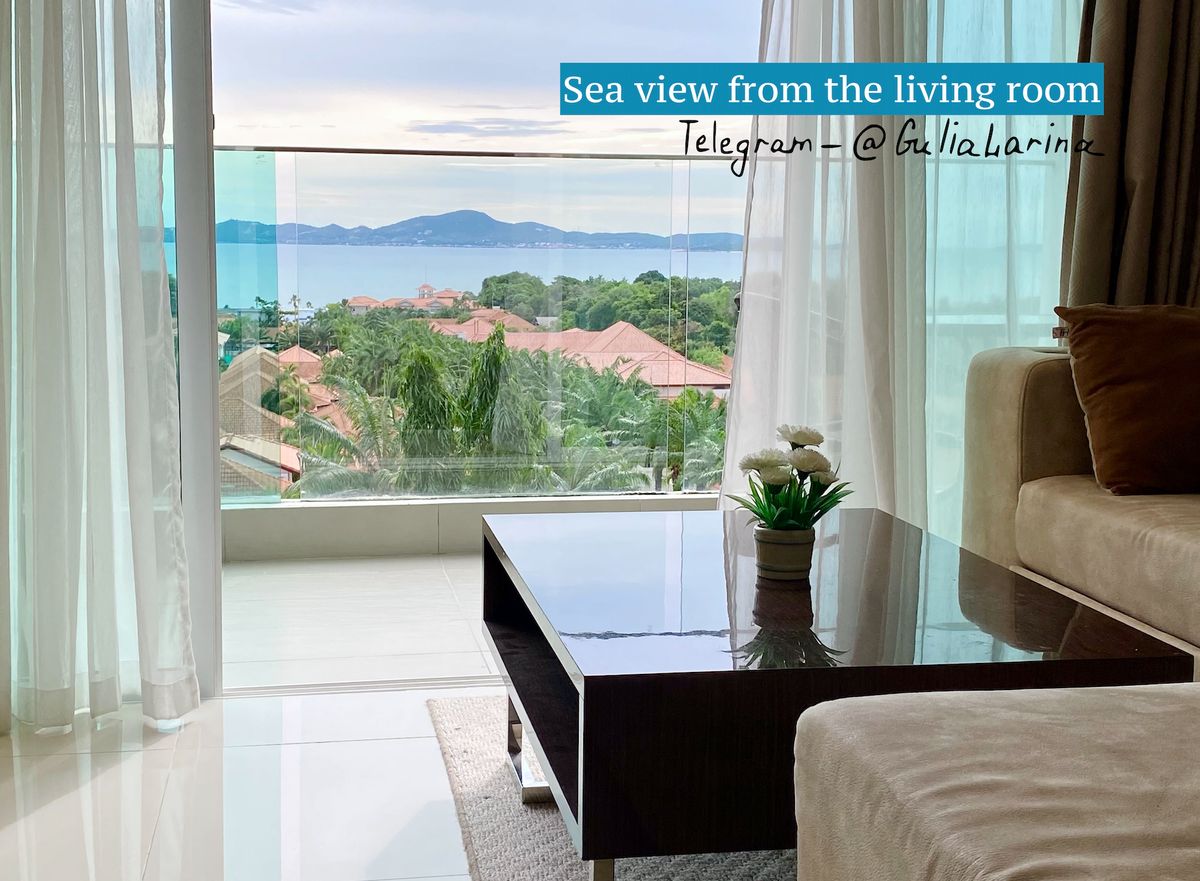ขายคอนโดพัทยา บางแสน ชลบุรี สัตหีบ : 2BR Sea View Condo in Pattaya