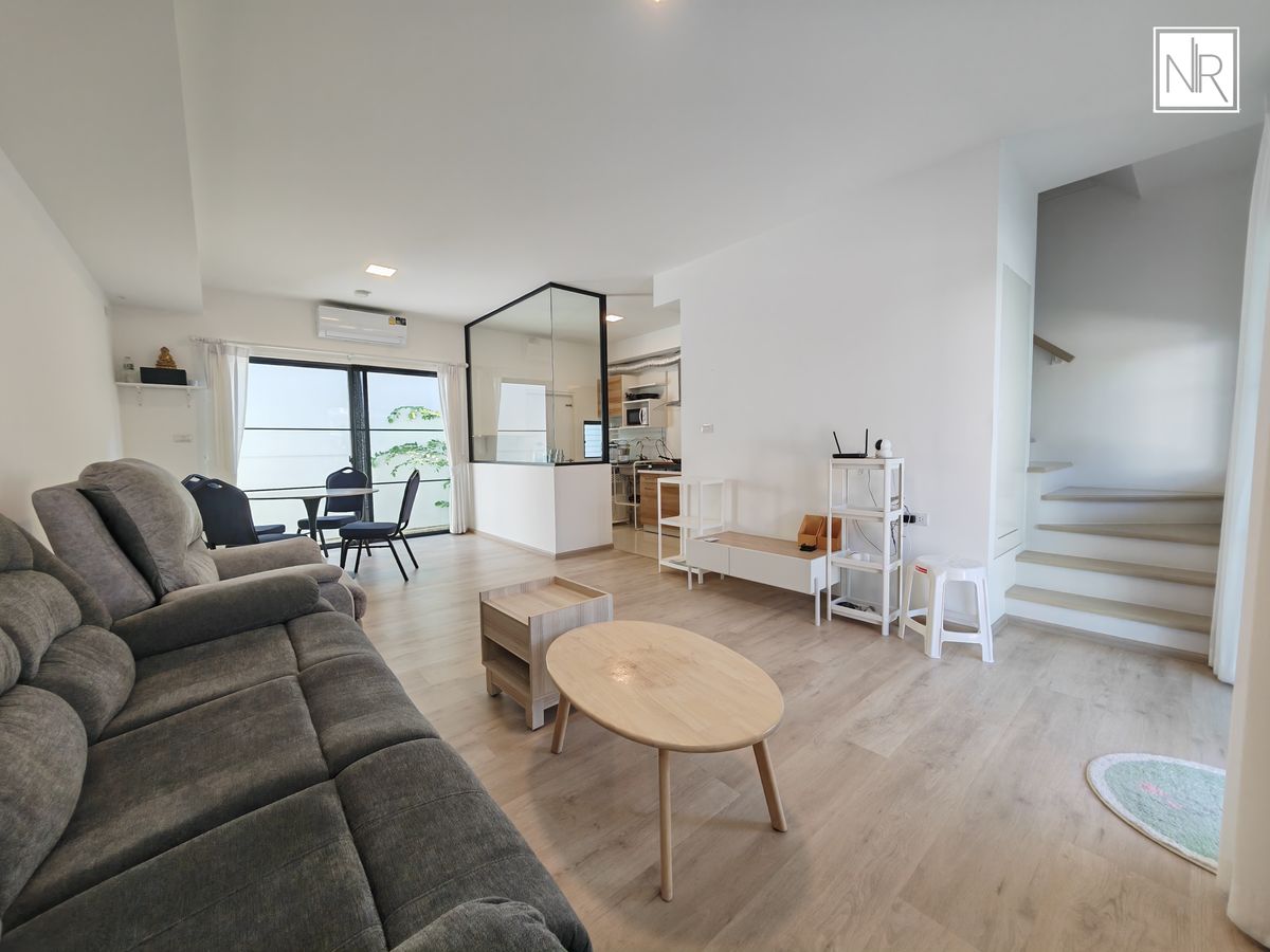 ให้เช่าทาวน์โฮมบางนา แบริ่ง ลาซาล : For Rent - Villaggio 3 Srinakarin - Bangna 45k/month