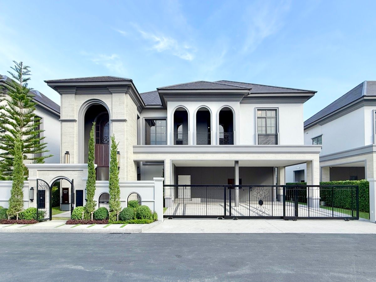 ขายบ้านพัฒนาการ ศรีนครินทร์ : The Palazzo กรุงเทพกรีฑา - (S) 520ตรม. ที่ดิน126วา 4นอน5น้ำ4จอด ซื้อตรงโครงการ 092-545-6151 (ทิม)
