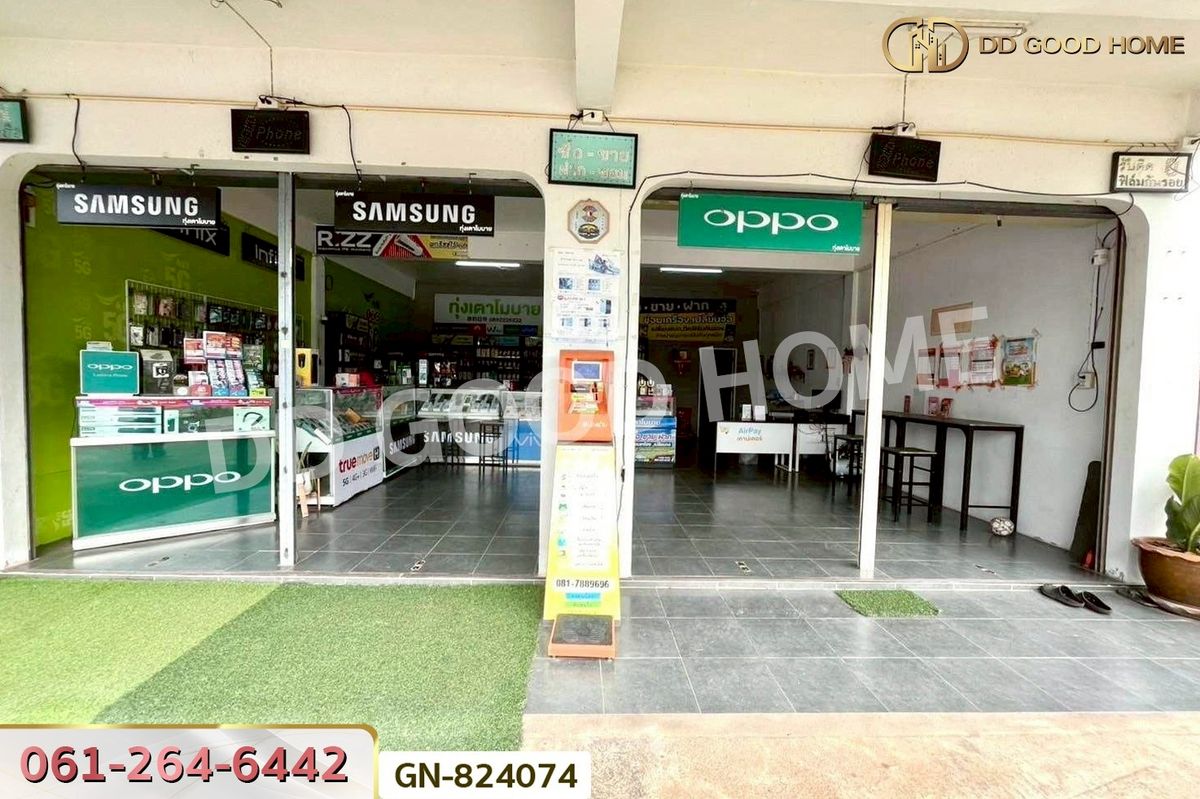 For SaleShop HouseKoh Samui, Surat Thani : GN-824074 Commercial building, Thung Tao, Thung Tao Mobile Phone Shop, Surat Thani, near Lotus