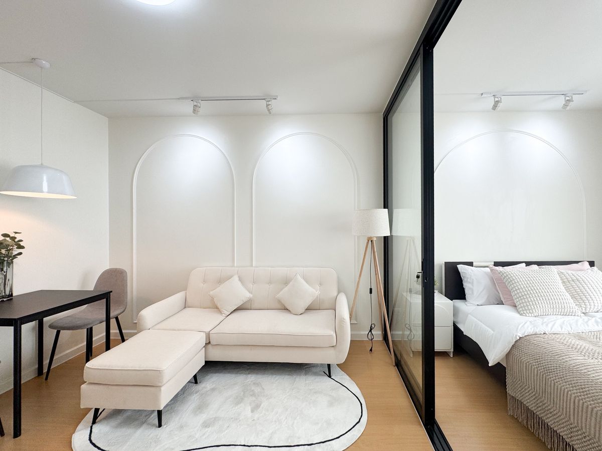 ขายคอนโดเสรีไทย-นิด้า : ขายคอนโด 624 Condolette ลาดพร้าว ห้องสวย พร้อมเฟอร์นิเจอร์ใหม่หมด