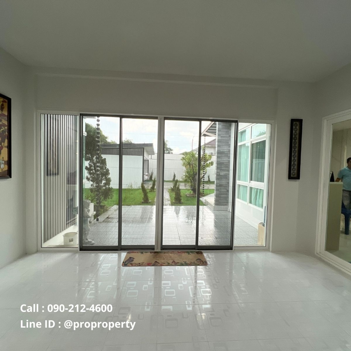 For RentHouseEakachai, Bang Bon : Mantana Wongwa Wongwaen-Bangbon, rented a single house The largest land size in the project