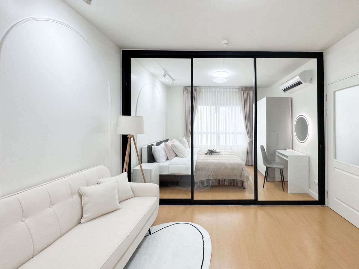 ขายคอนโดเสรีไทย-นิด้า : ขายคอนโด 624 Condolette ลาดพร้าว ห้องสวย พร้อมเฟอร์นิเจอร์ใหม่หมด