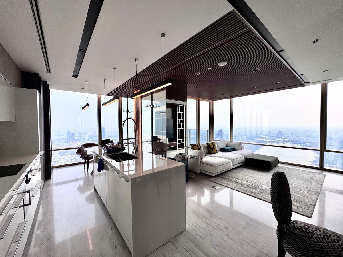 For RentCondoSathorn, Narathiwat : (For Rent) Four Seasons Private Residences Condo River Chao Phraya River 🏢✨