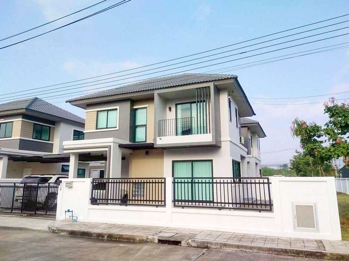 ให้เช่าบ้านเชียงใหม่ : บ้านในโครงการ ให้เช่าเดือนละ 25,000 บาท ใกล้ตลาดเจริญเจริญเพียง 5 นาที No.13H607