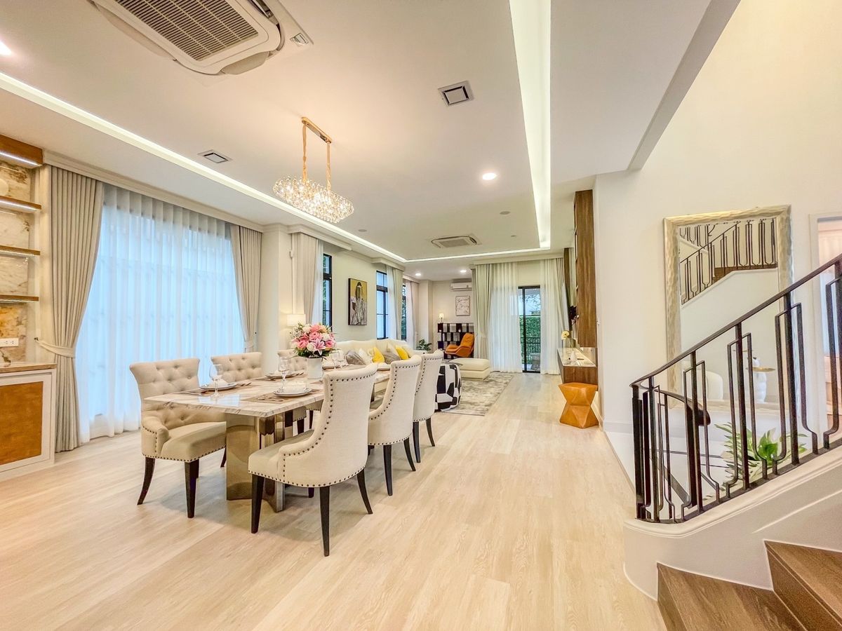 For RentHousePattanakan, Srinakarin : 🔥🔥29563 🔥🔥New house for rent! Corner room Nantawan Rama 9 - New Krungthepkreetha🌐 𝙇𝙄𝙉𝙀@ : @fastforrentcondo