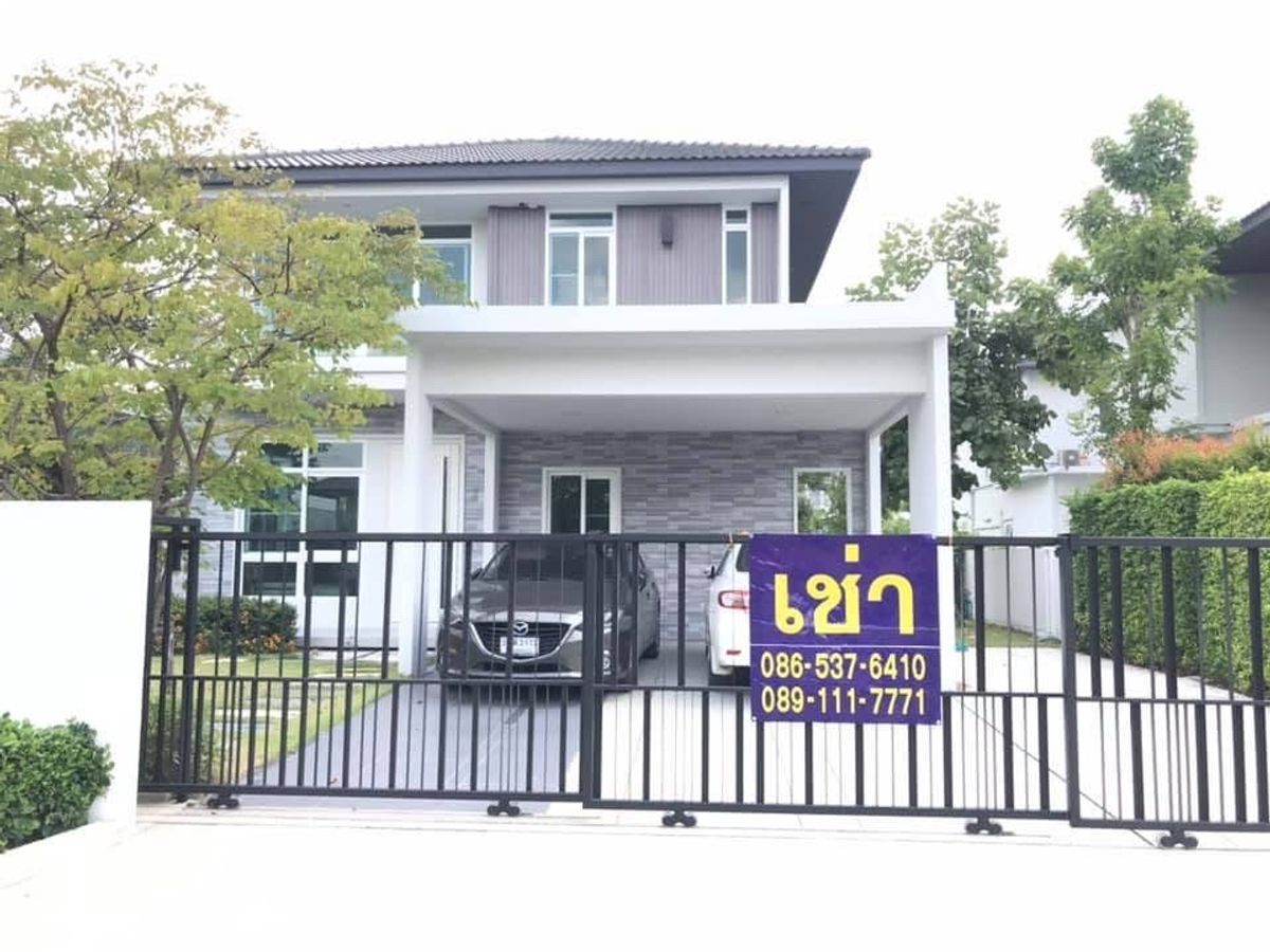 ให้เช่าบ้านพุทธมณฑล ศาลายา : 🏠ให้เช่าบ้านเดี่ยวหรูดูดีมีสไตล์ในหมู่บ้านมัณฑนา บางแวก-พุทธมณฑลสาย2 
ทำเลบ้านอยู่ซอยแรกตำแหน่งสวย🌈136ตารางวา4นอน4น้ำ ที่จอดรถ4คัน เฟอร์ครบพร้อมอยู่
