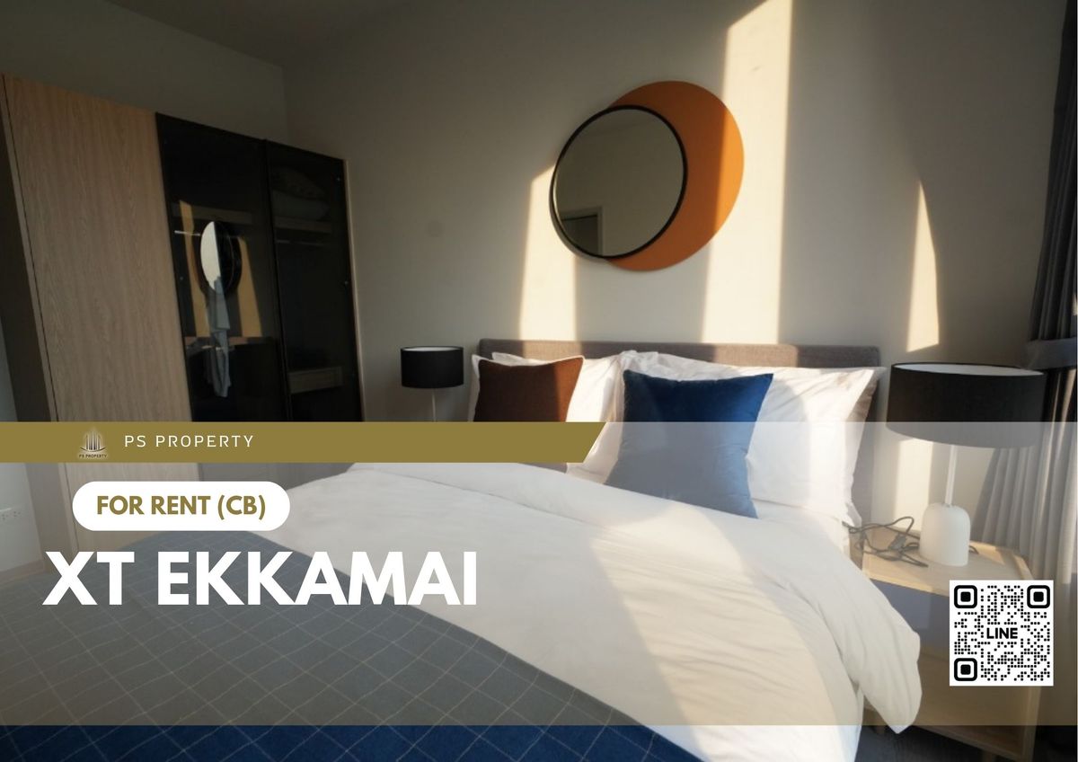 ให้เช่าคอนโดสุขุมวิท อโศก ทองหล่อ : ให้เช่า 📍 XT EKKAMAI 📍 เฟอร์นิเจอร์ และ เครื่องใช้ไฟฟ้าครบ ใกล้ BTS เอกมัย
