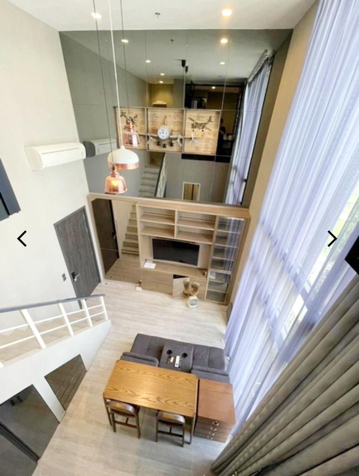 ขายคอนโดอ่อนนุช อุดมสุข : ขาย คอนโด The Line สุขุมวิท 101 Duplex 1 ห้องนอน 44.25 ตรม. ชั้น 21 สภาพใหม่ พร้อมอยู่