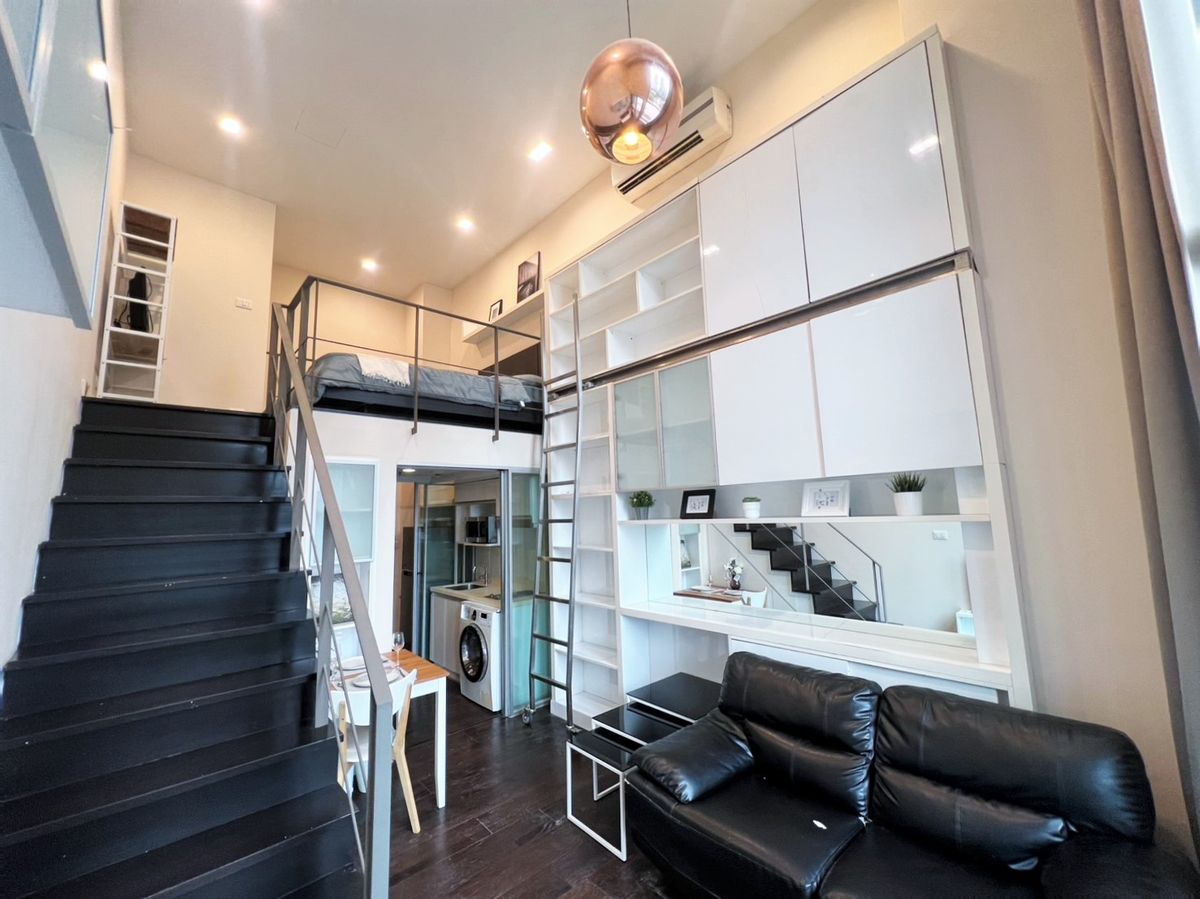 For RentCondoSukhumvit, Asoke, Thonglor : Condo for rent at Ideo Morph 38, 1 Bedroom 1 Bathroom with living area 33.80 sq.m., Fully furnished