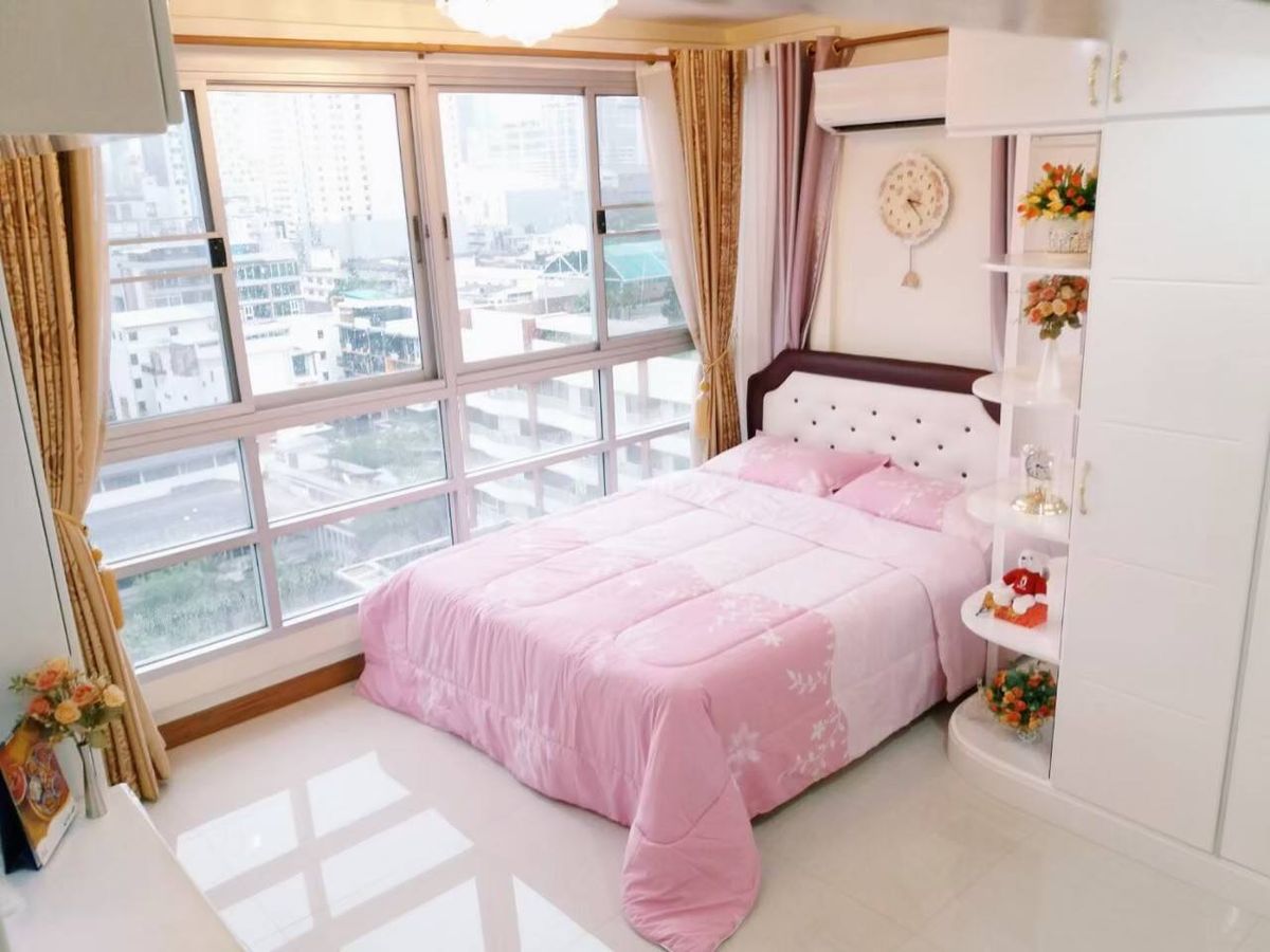 ให้เช่าคอนโดราชเทวี พญาไท : 💥CP-7526💥ว่าง ให้ เช่า  ปทุมวัน รีสอร์ท 👉แอดไลน์ @mastercondo 