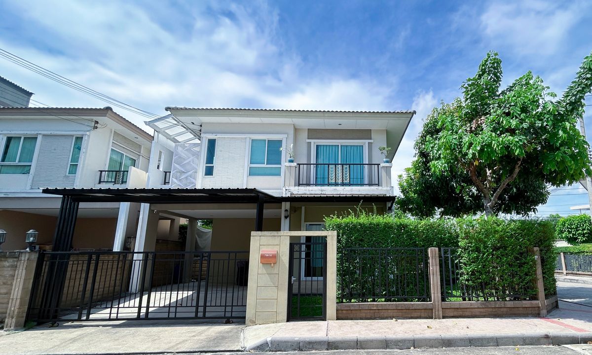 ขายพัฒนาการ ศรีนครินทร์ : ขายบ้านแฝด 2 ชั้น Passorn Prestige Pattanakarn 38 : ภัสสร เพรจทีส พัฒนาการ 38 POR-015