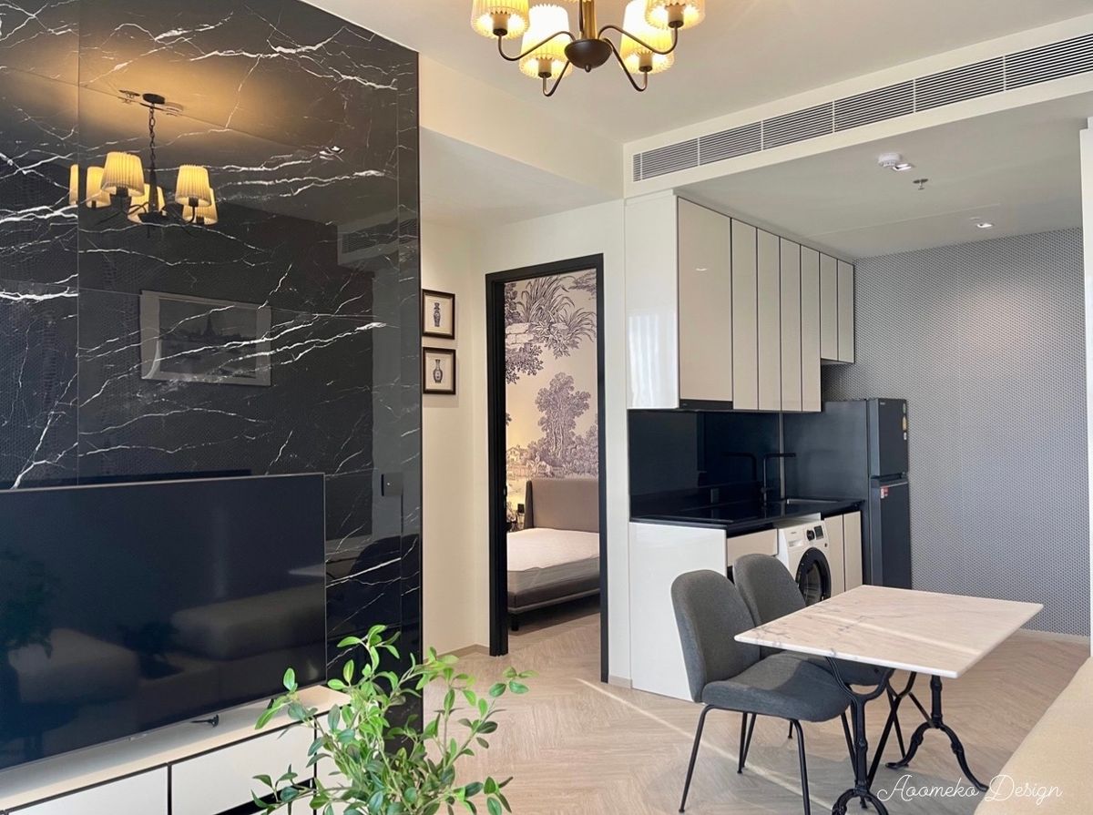 ให้เช่าคอนโดวงเวียนใหญ่ เจริญนคร : 👑 Chapter Charoennakorn Riverside 👑2 bed 1 bath Chaophaya Riverfront Full View Luxuly Hotel style 5 star ✨ beautiful room   by Owner Line :Aoomeko 📌