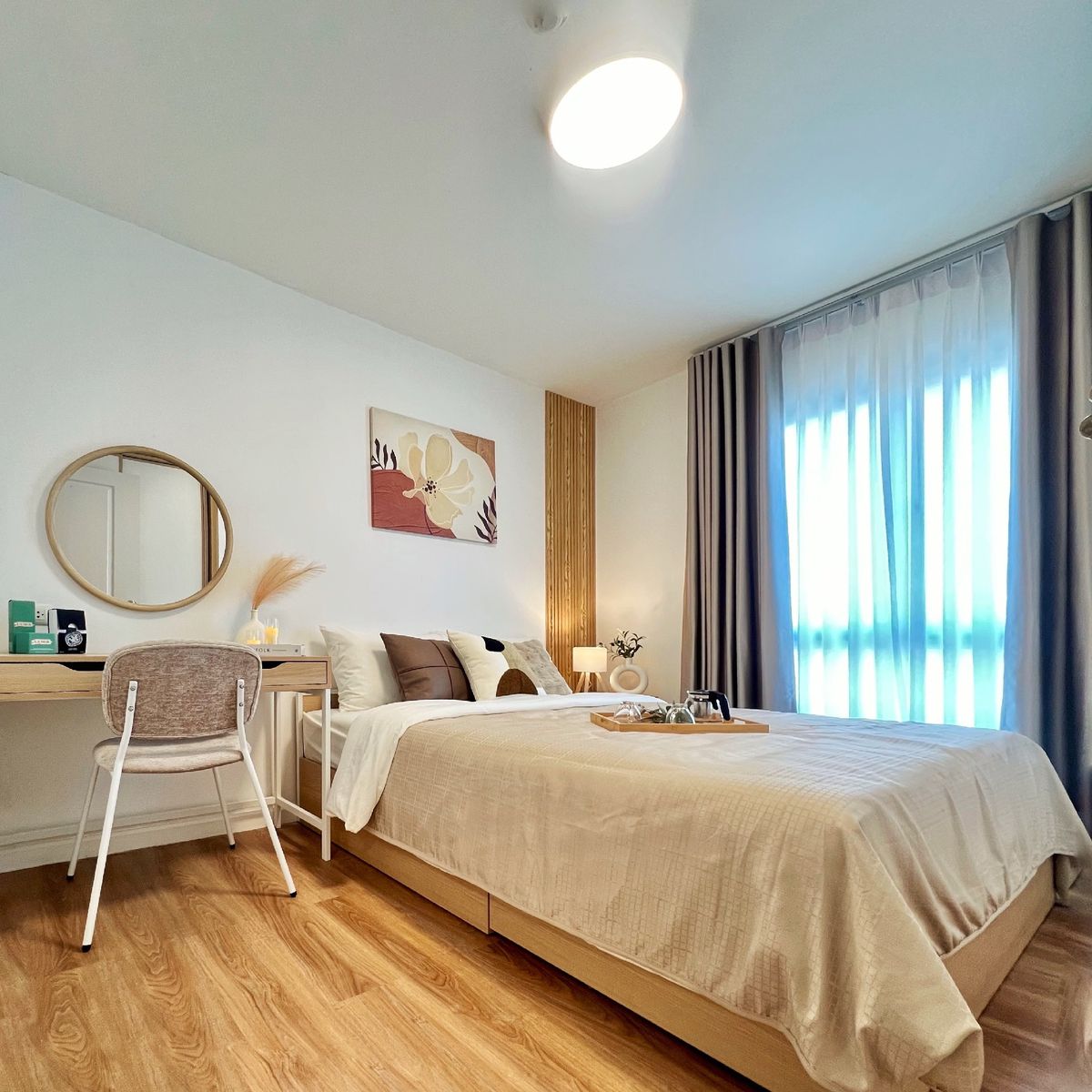 ขายคอนโดบางนา แบริ่ง ลาซาล : 🏨ไอคอนโด สุขุมวิท 105 แต่งสวย แต่งครบ ให้คำปรึกษาทุกขั้นตอน