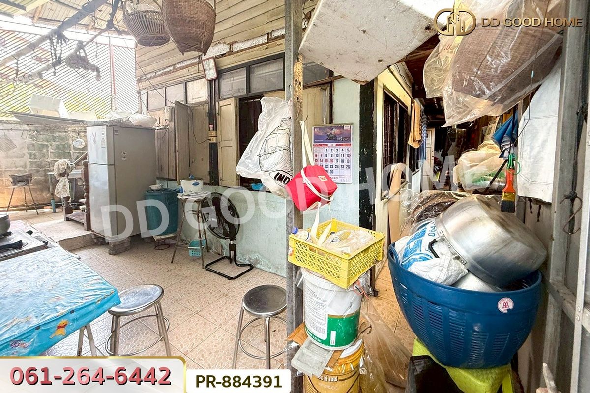 ขายที่ดินเยาวราช บางลำพู : GF-884391 ที่ดินพร้อมสิ่งปลูกสร้าง 125 ตร.ว. ซ.เจริญนคร 68 บางน้ำชล ใกล้ห้างไอคอนสยาม