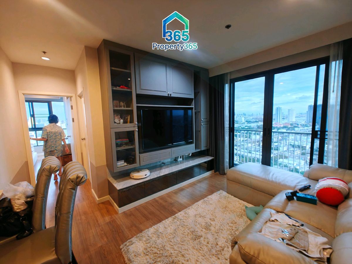 คอนโดปิ่นเกล้า จรัญสนิทวงศ์ : ขาย/เช่า The Tree Rio บางอ้อ สเตชั่น – 2 ห้องนอน ห้องมุม วิวแม่น้ำและรัฐสภา ราคาพิเศษ